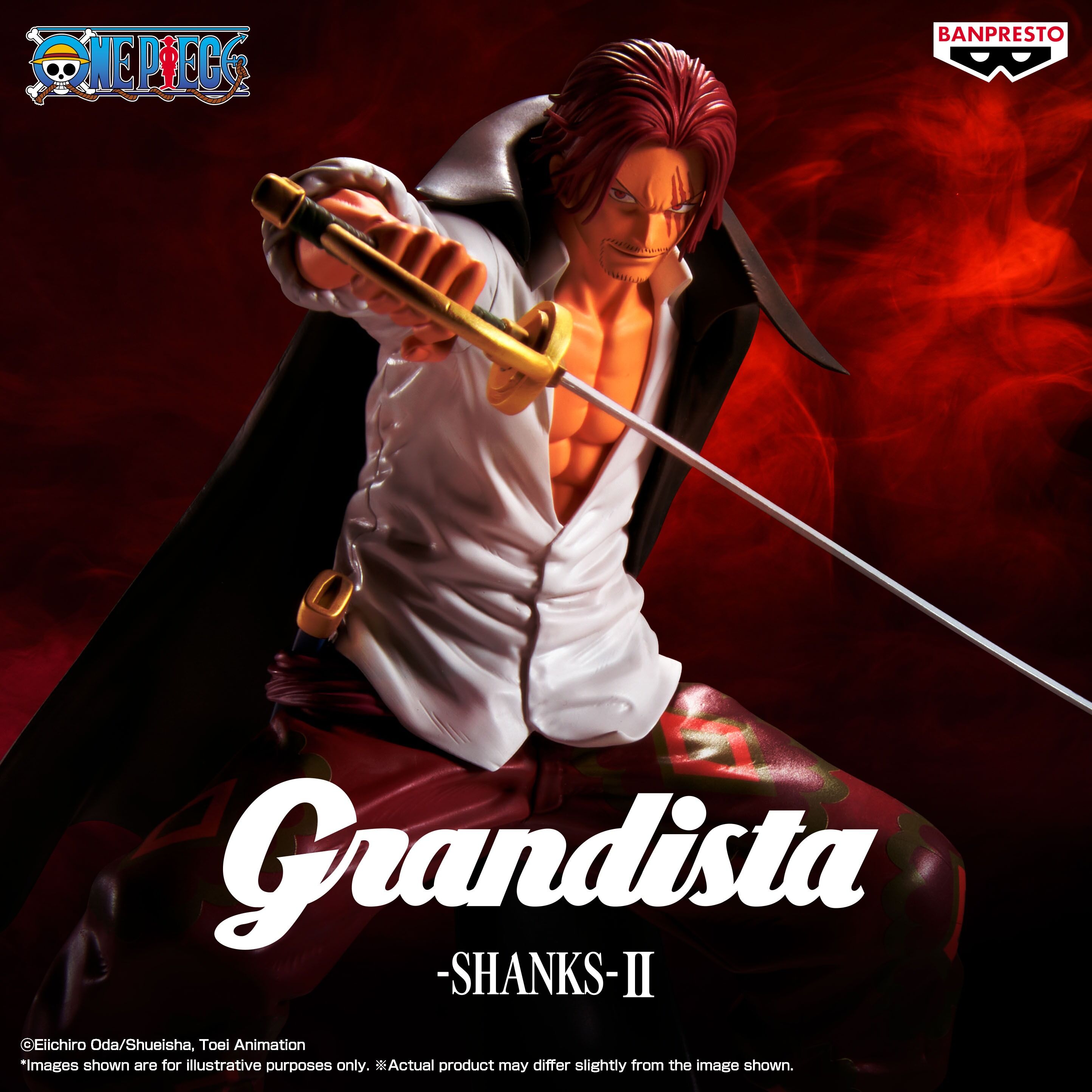 Banpresto | Shanks Grandista II (23cm) | One Piece