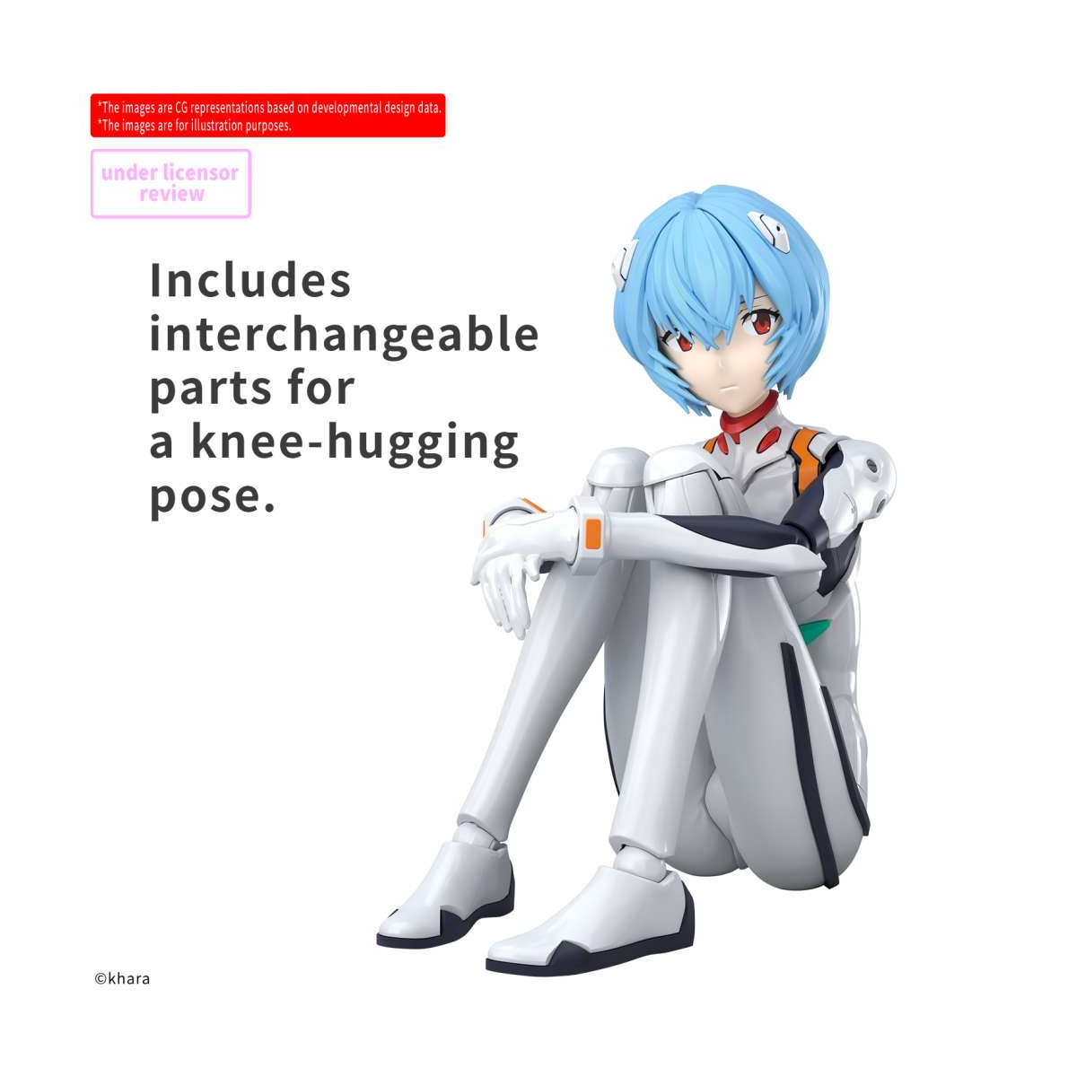 Bandai |30MP Rei Ayanami PLUG SUIT VER | 30 Minutes Preference (ca. 14cm)