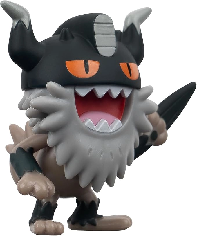 Jazwares: Pokémon Battle Figure Set - Pikachu, Perrserker & Hawlucha