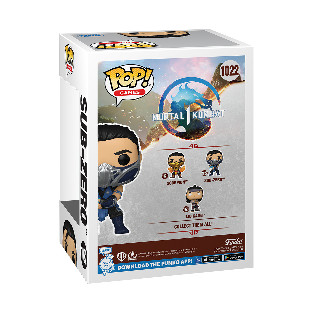POP! Games: Sub-Zero - Mortal Kombat