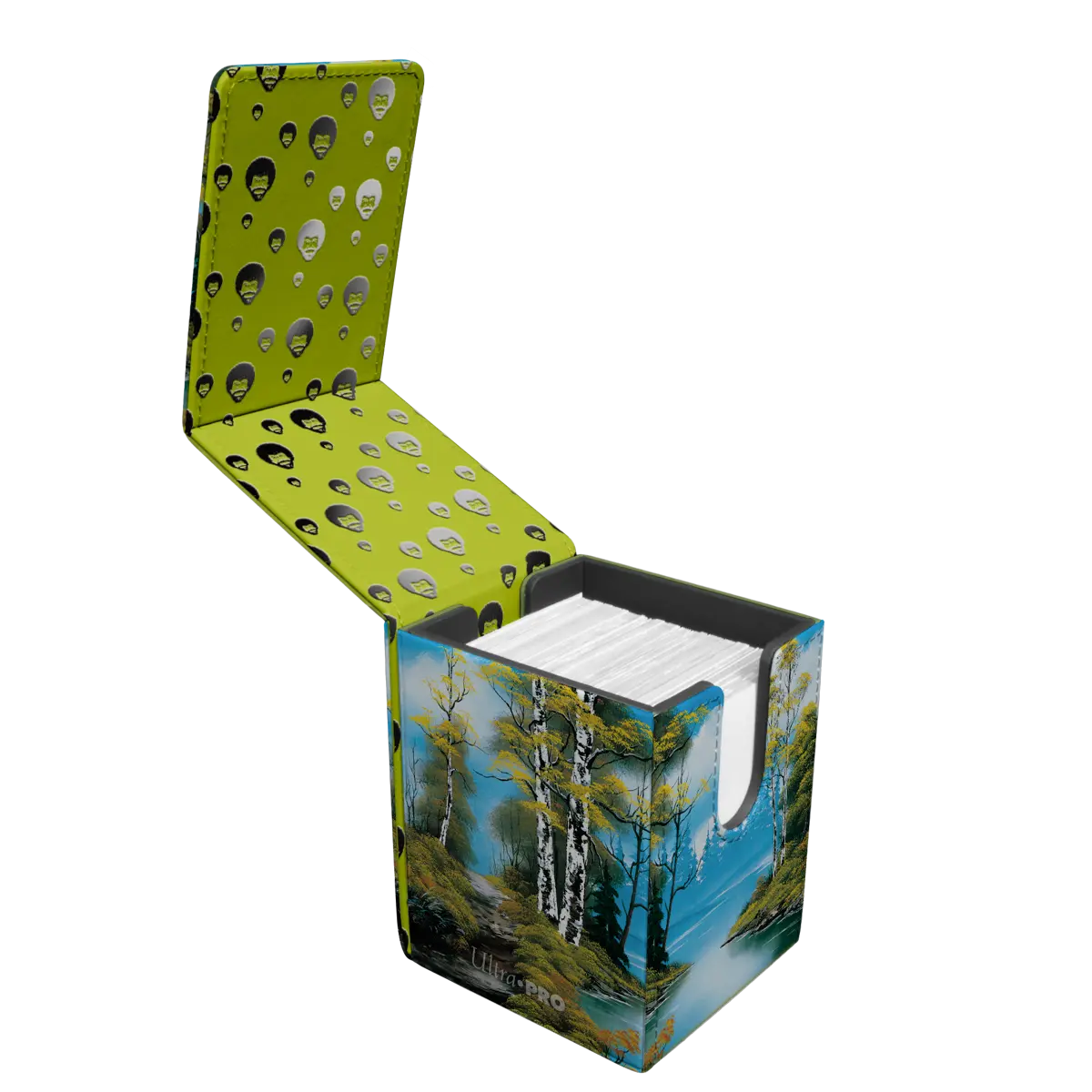 Ultra Pro: Bob Ross Lakeside Path Alcove - Flip Deck Box
