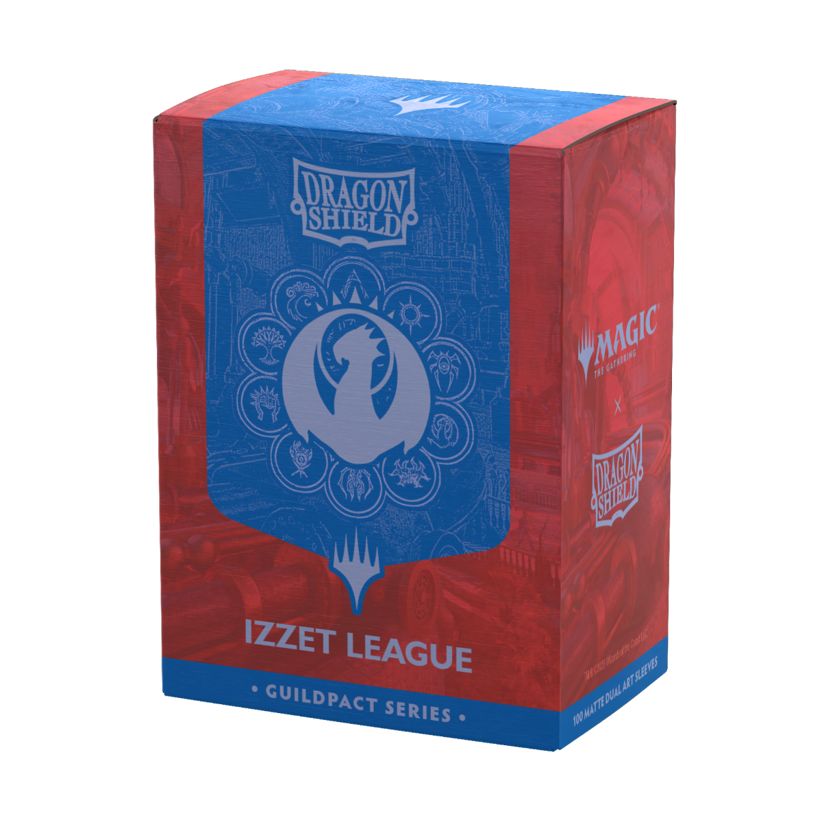 Dragon Shield X Magic: The Gathering | Izzet League | Standard Size Sleeves Guildpact Series