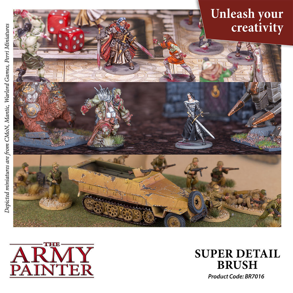The Army Painter - Super Detail - Hobby Brush