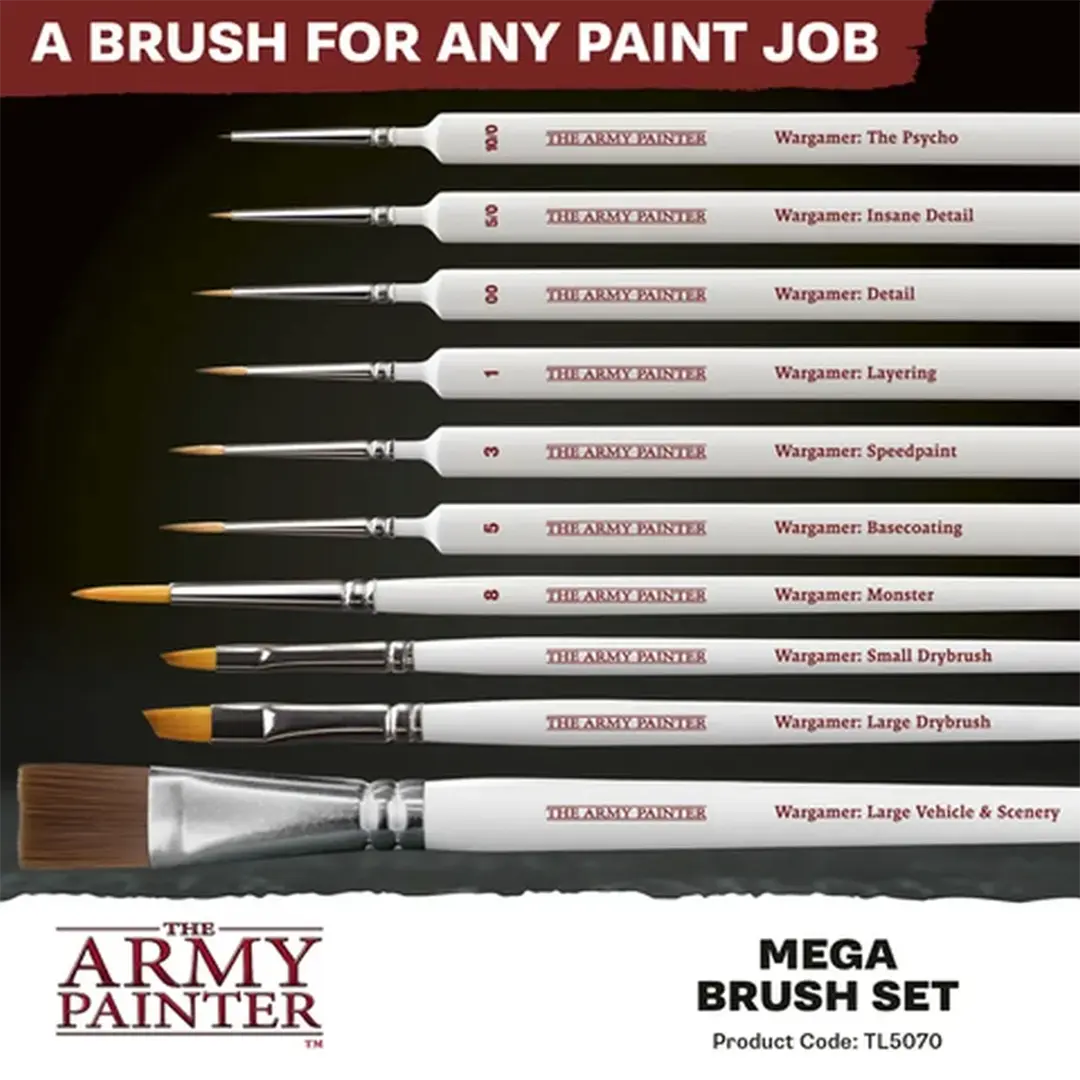 The Army Painter | Mega Brush Set (2025)