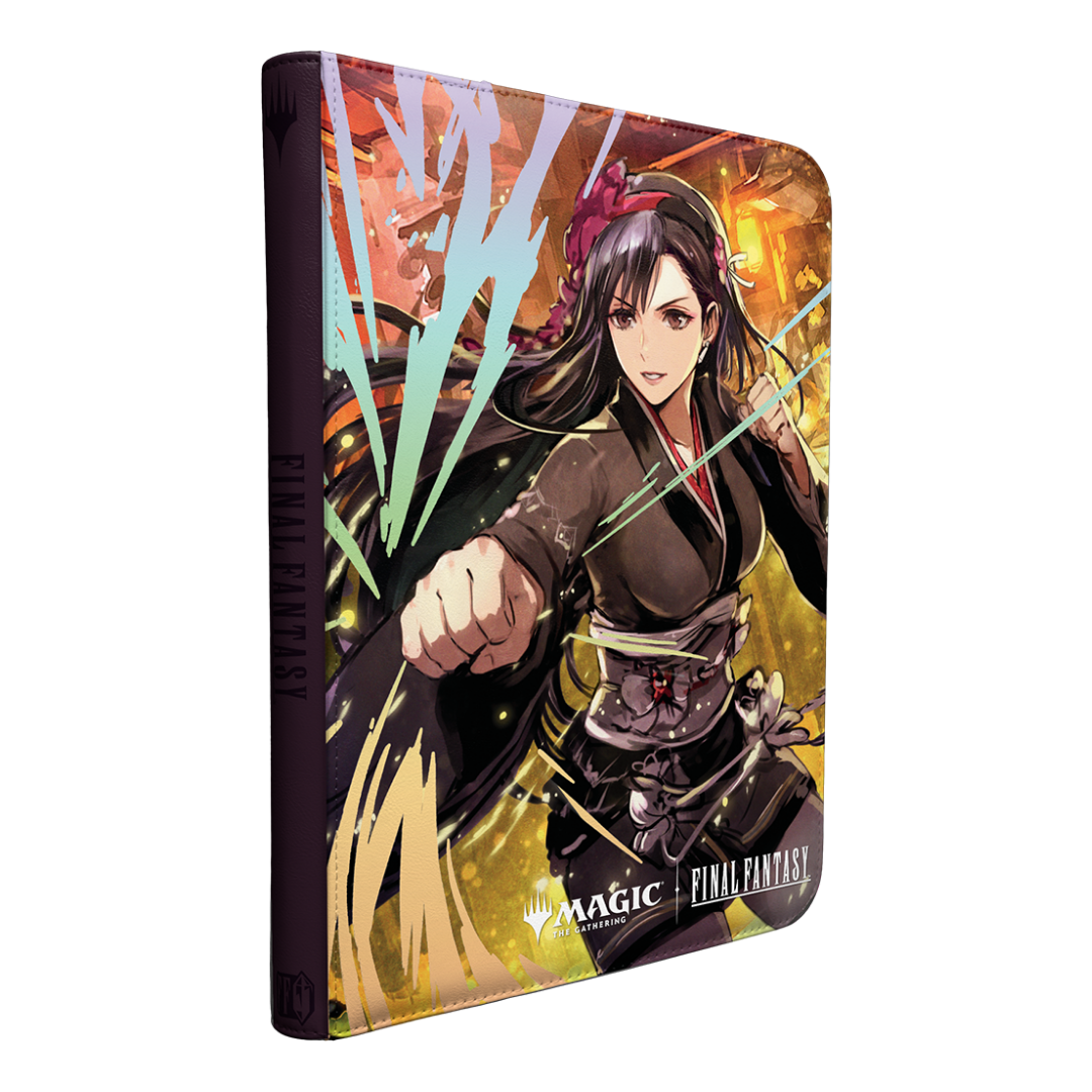 Ultra Pro | MTG: Final Fantasy - Tifa Lockhart | 9-Pocket Zippered Premium Pro-Binder