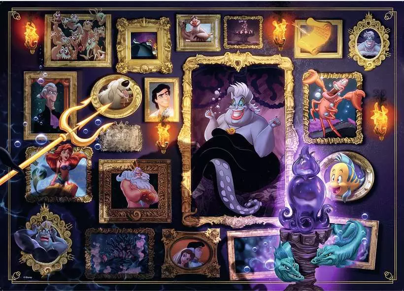 Ravensburger | Disney Villainous Ursula | 1000 Teile Puzzle