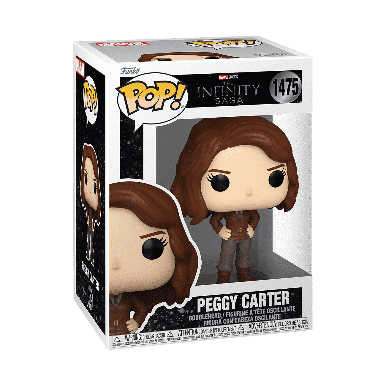 POP! Marvel: Peggy Carter (MCU Arc–CAFA Agent Carter) - Marvel