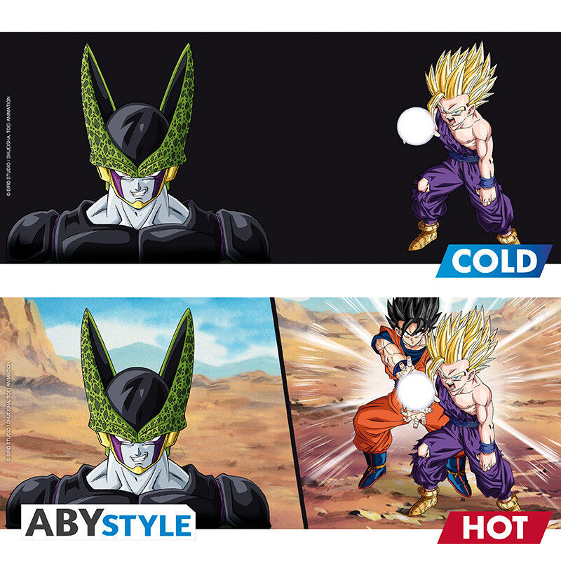 Abysse: Dragon Ball - Mug Heat Change (460ml) - DBZ/Son Gohan & Cell