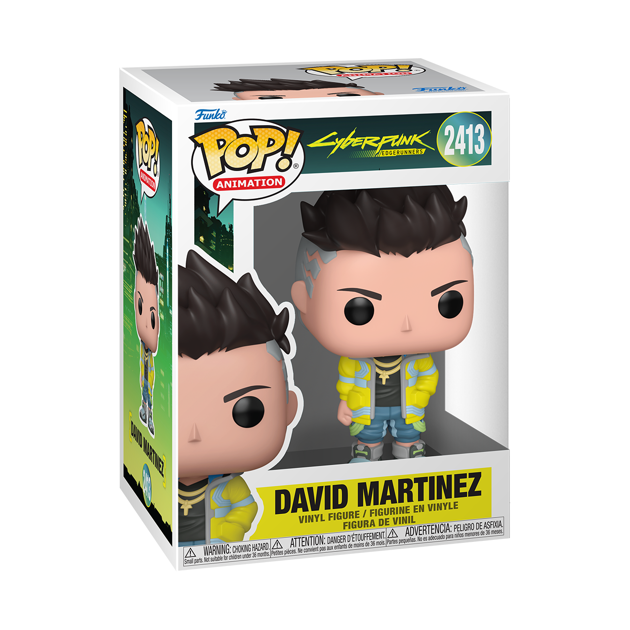 Pop! Vinyl | David | Cyberpunk: Edgerunners (1/2)