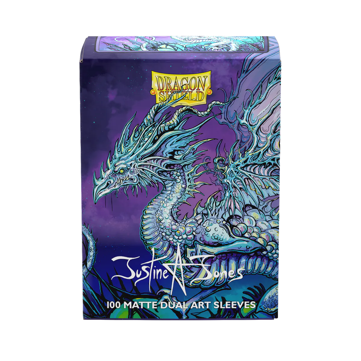 Dragon Shield | The Justhera | Dual Art Sleeves Standard Size