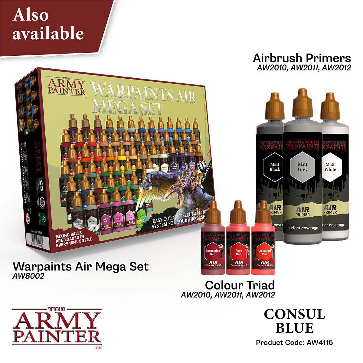 The Army Painter - Consul Blue - Warpaints Air