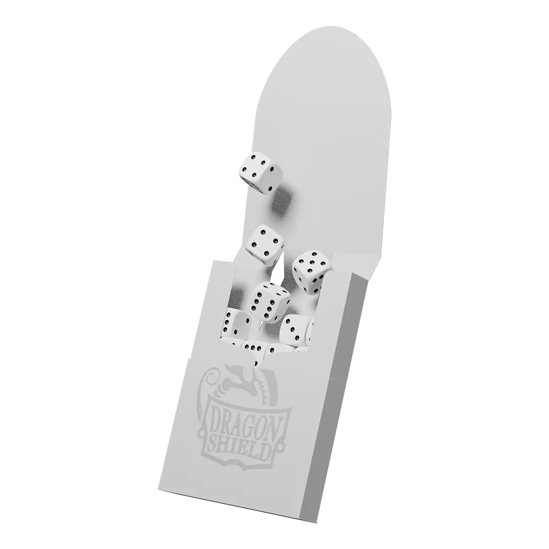 Dragon Shield: Cube Shell - Ashen White