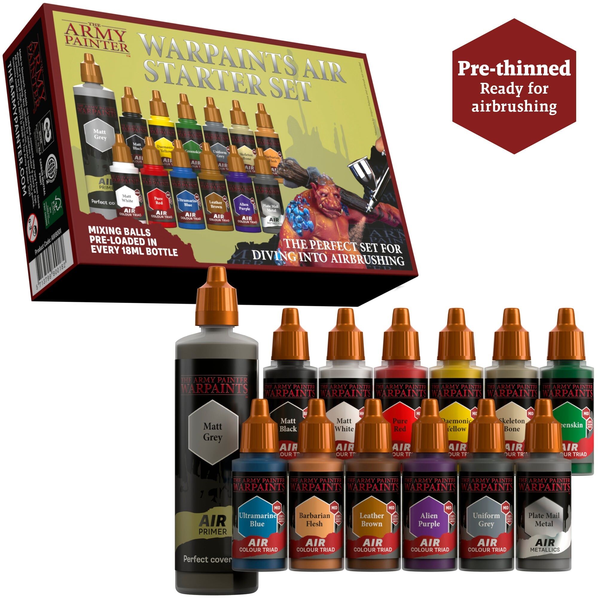 The Army Painter - Starter Set - Warpaints Air