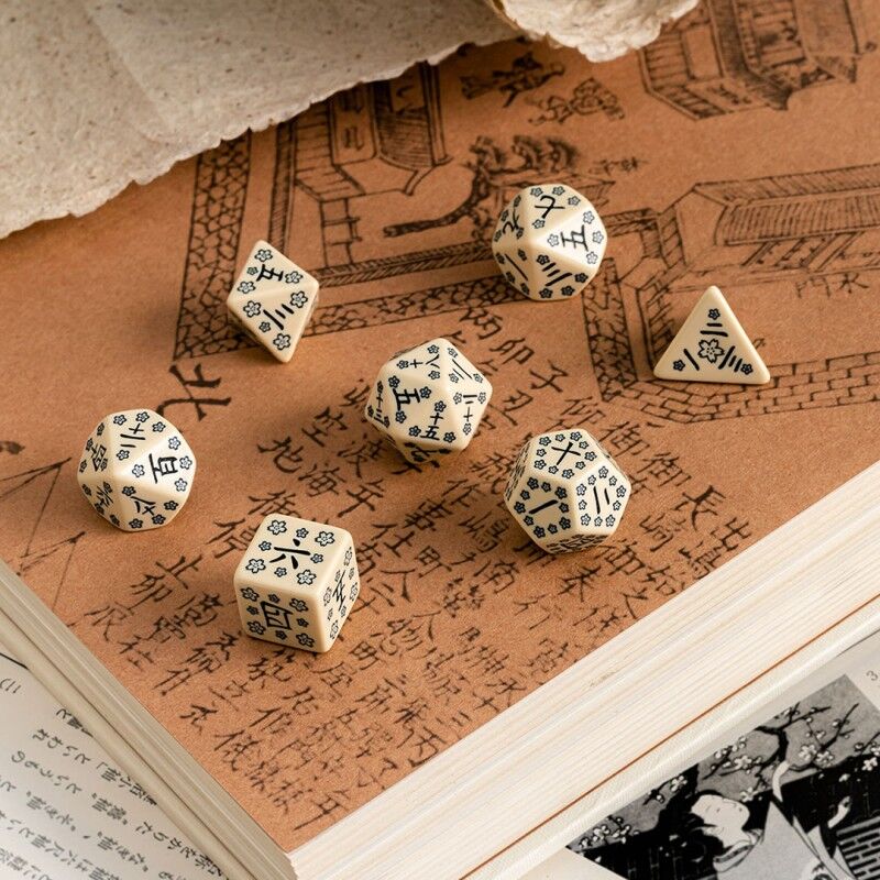Q Workshop | Last Words Stone | Japanese Dice Set