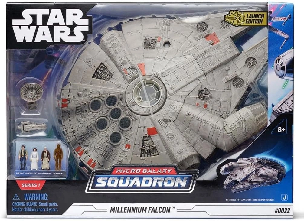 Jazwares | Star Wars Micro Galaxy Squadron Millennium Falcon | 22,5cm Figure