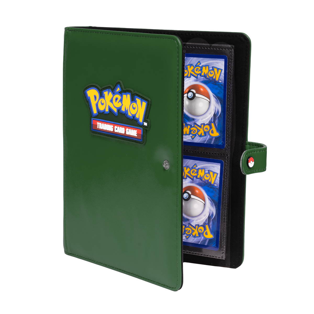 Ultra Pro - 4-Pocket Premium Snap Binder Green für Pokémon