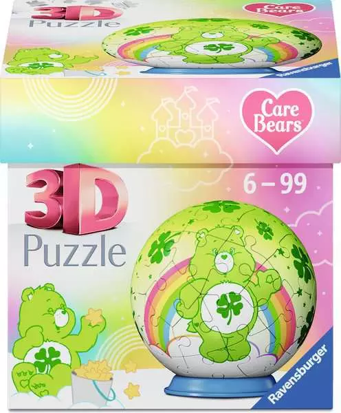 Ravensburger | Care Bears Good Luck Bear | 3D Puzzle Ball