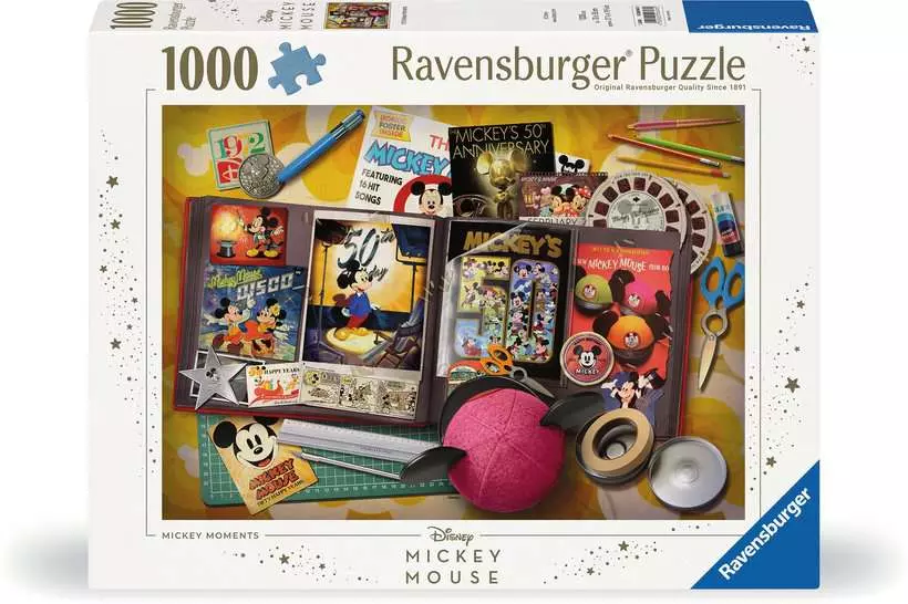 Ravensburger | Disney Micky Maus 1970 Mickey Moments 1000 Teile | Puzzle
