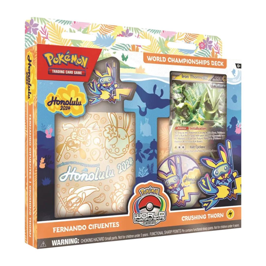 Pokémon TCG: World Championship Deck 2024 - Display (8 Stück) (EN)
