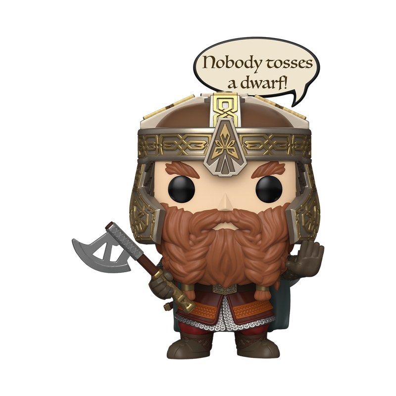 Pop! Sayings | Gimli (Nobody Tosses a Dwarf) | Lord of the Rings