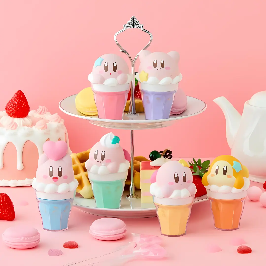 Banpresto: Chara Latte Float - Kirby Friends Figure (9cm)