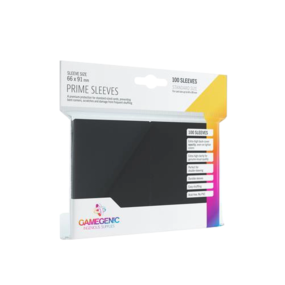 Gamegenic - Prime Sleeves (100) Stil: Schwarz