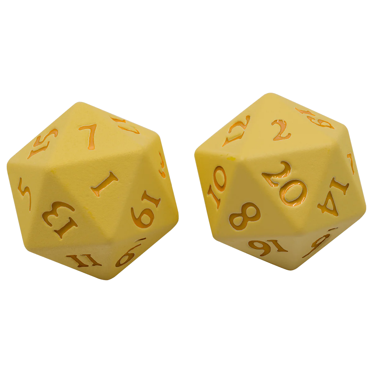 Ultra Pro: Vivid Heavy Metal Dice - Yellow