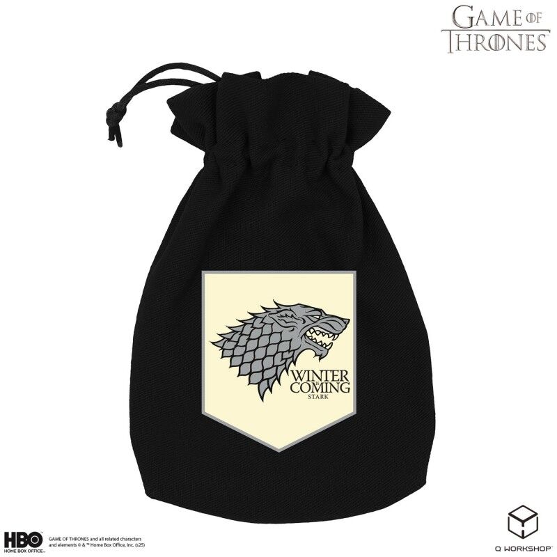 Q Workshop | Stark | Game Of Thrones Dice Pouch