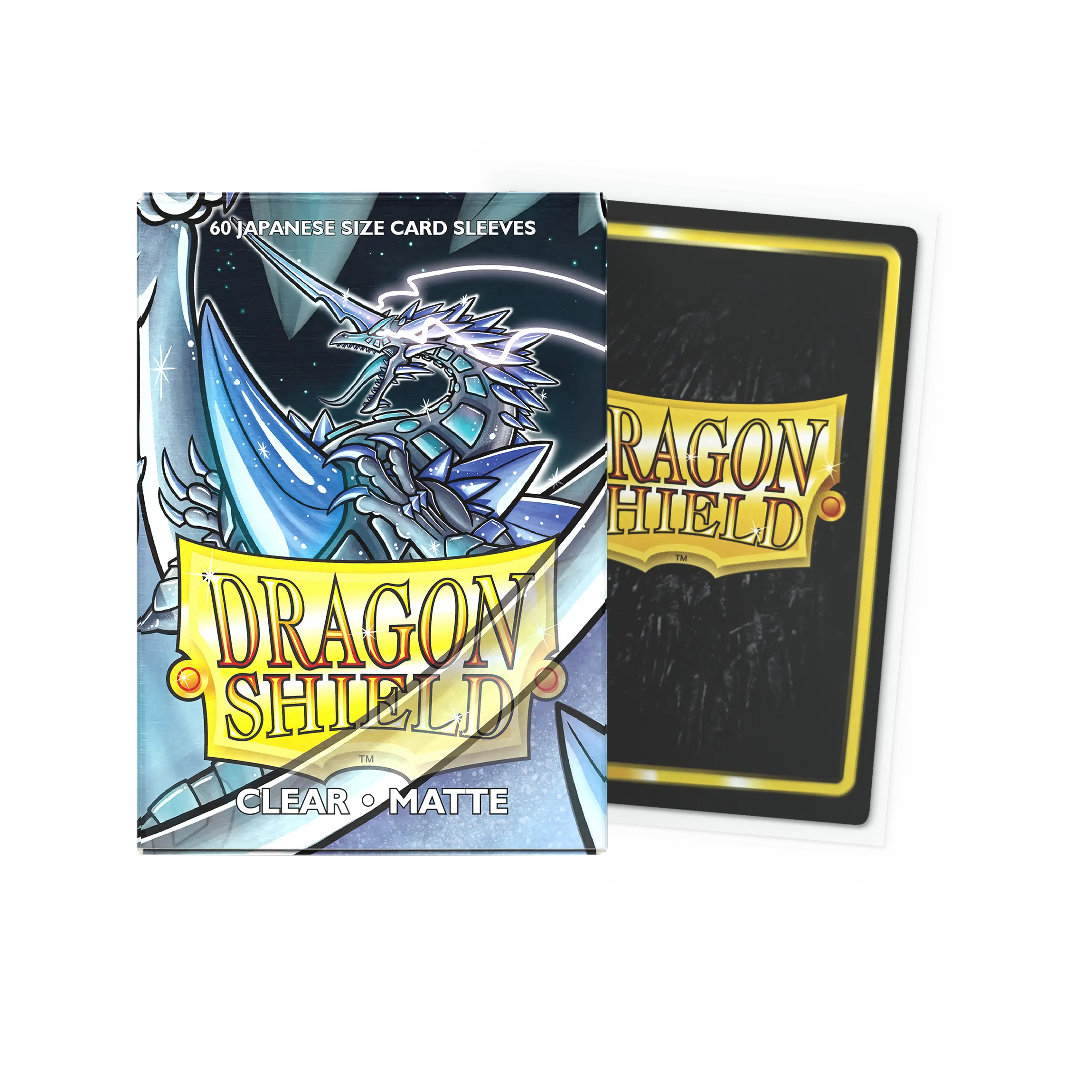 Dragon Shield: Clear - Matte Sleeves - Japanese Size