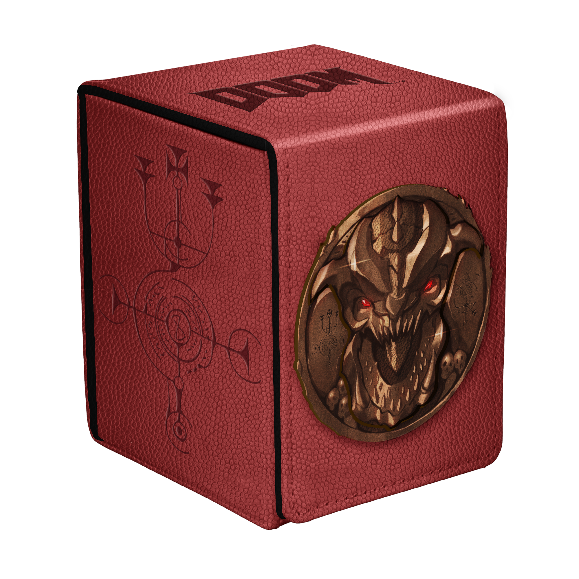 Ultra Pro | DOOM - Creatures of Hell Pinky | Flip DECK BOX