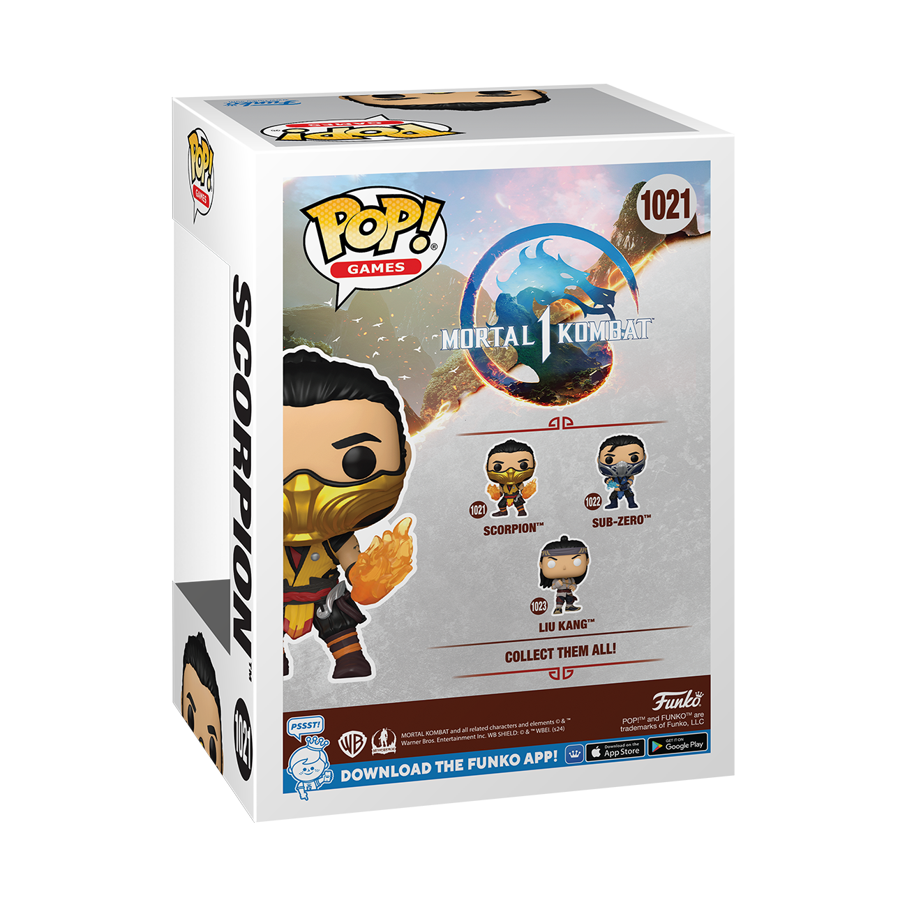 POP! Games: Scorpion - Mortal Kombat