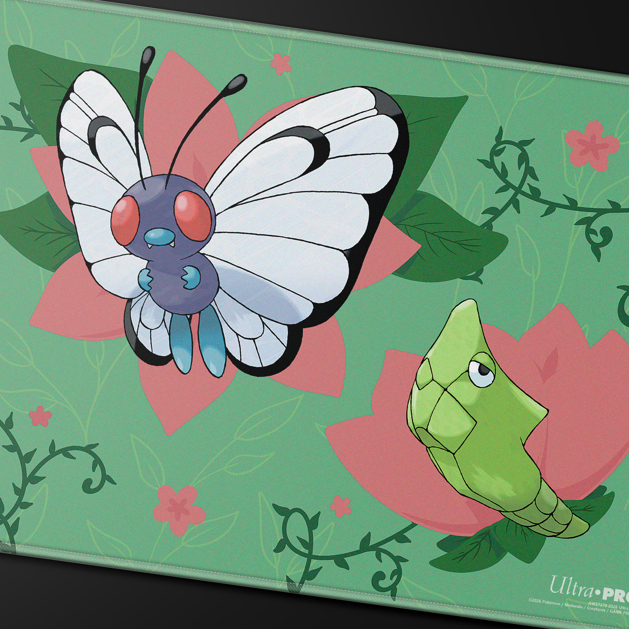 Ultra Pro - Caterpie Evolutions Stitched Playmat für Pokémon