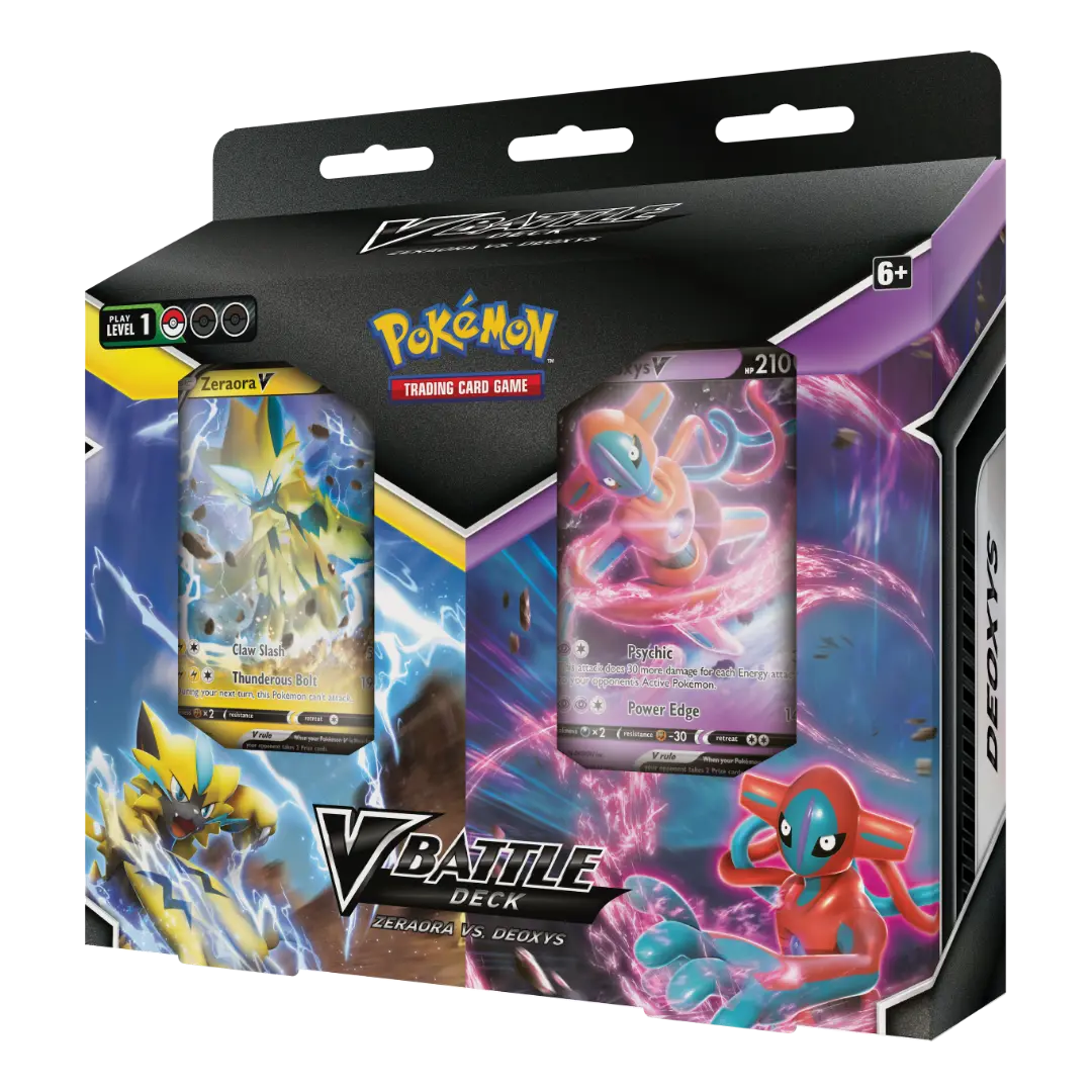 Pokémon TCG: Deoxys vs. Zeraora - V Battle Deck Bundle (EN)