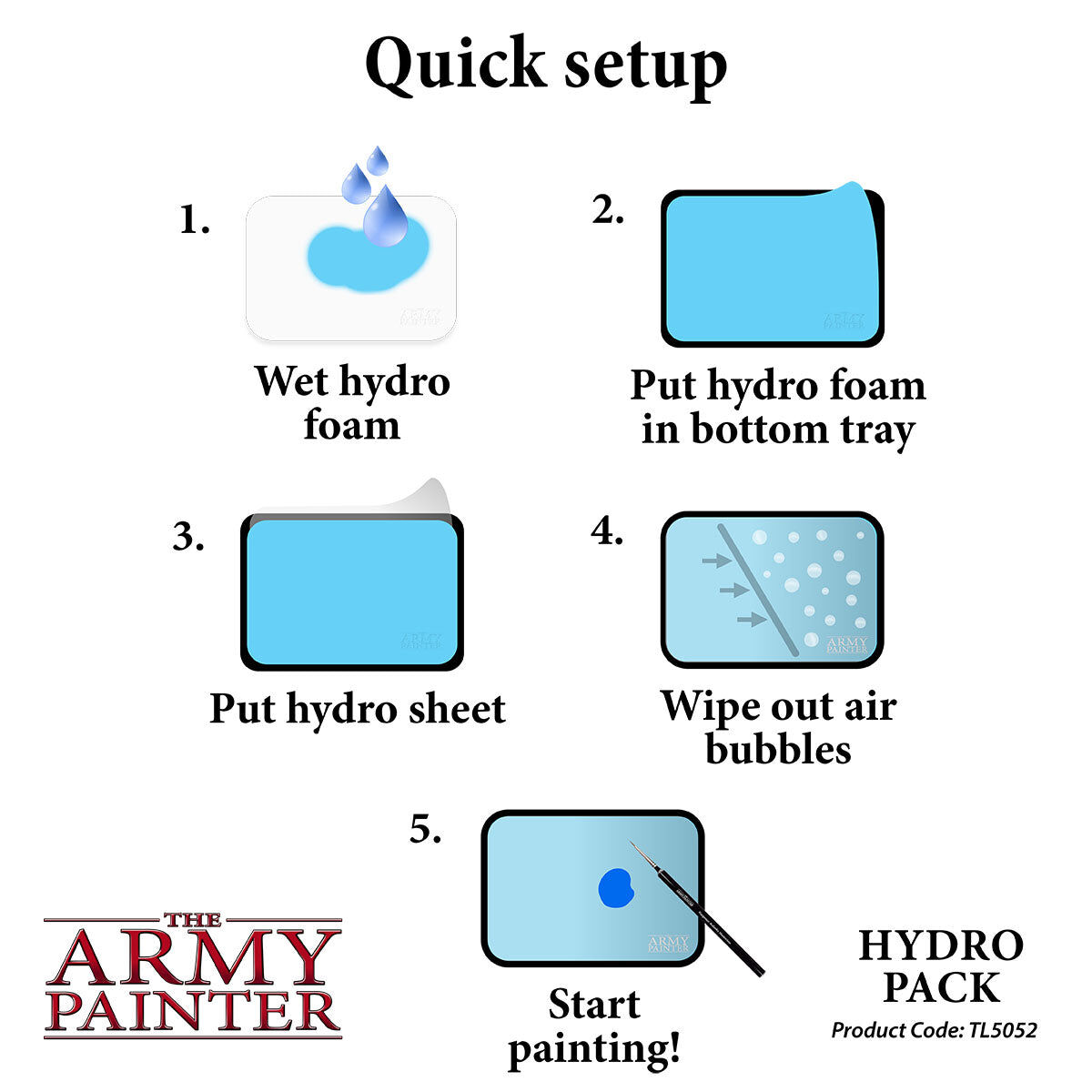 The Army Painter - Wet Palette Hydro Pack - Refill