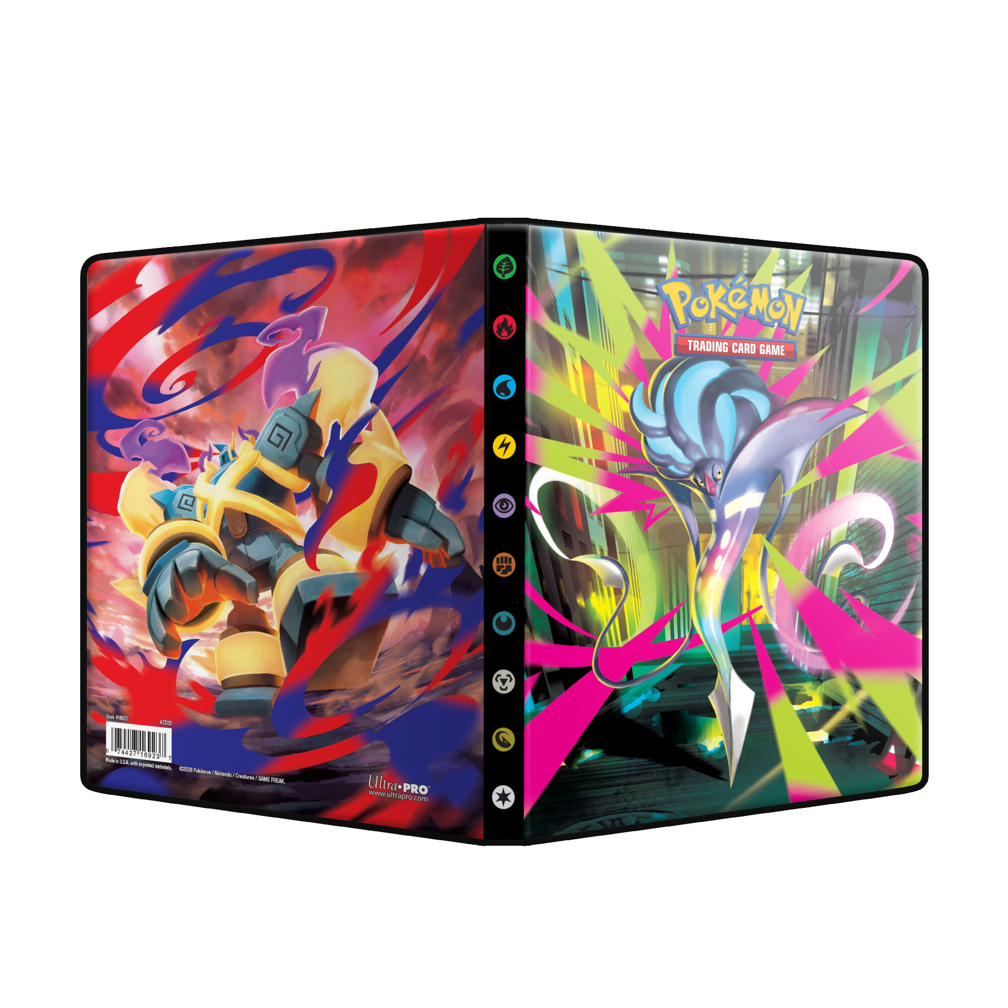 Ultr Pro | Pokémon Mega Evolution - Delta Reign | 4-Pocket Portfolio