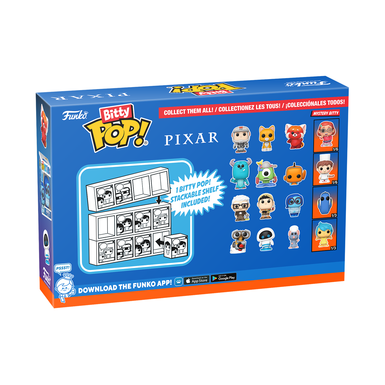 Bitty POP!: Monsters Inc. 4PK - Pixar
