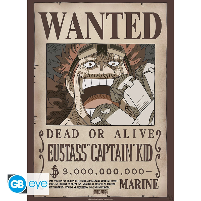 One Piece | Chibi Set 2 Poster (52 x 38cm) Wanted Law & Kid | Poster