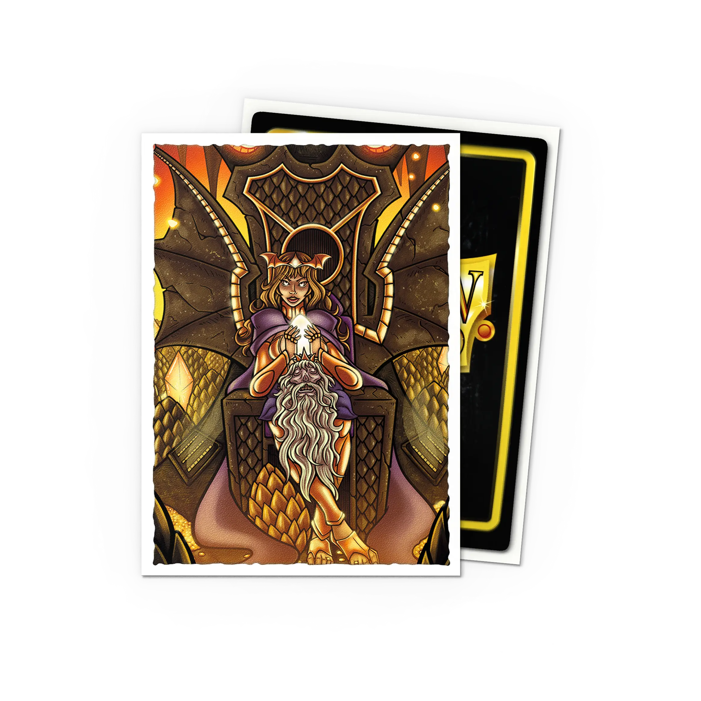 Dragon Shield: Queen Athromark Portrait - Matte Art Sleeves - Standard Size