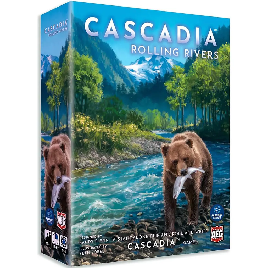 Alderac Ent.: Cascadia Rolling Rivers - Dice Games
