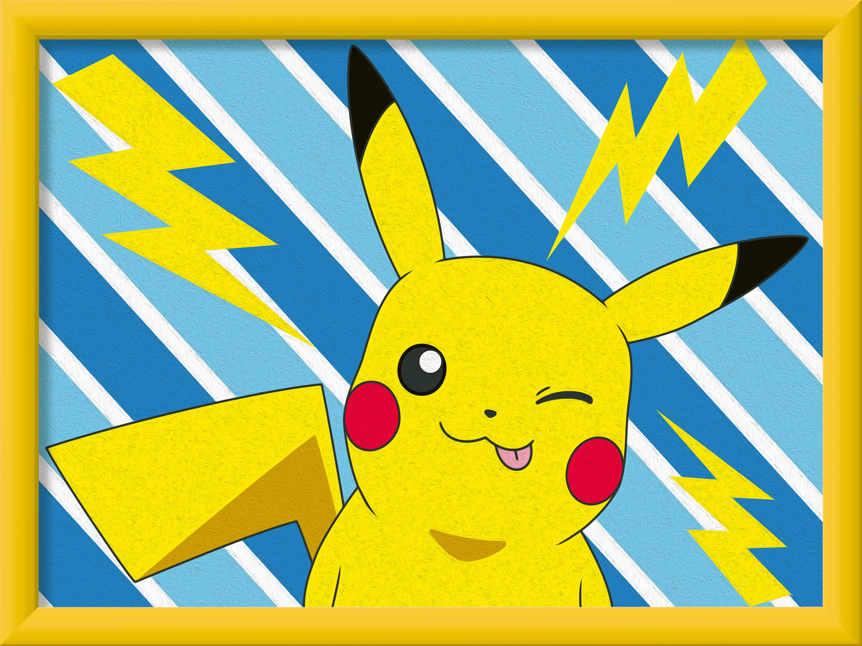 Ravensburger | Pokémon Freches Pikachu | Cre Art Malen nach Zahlen