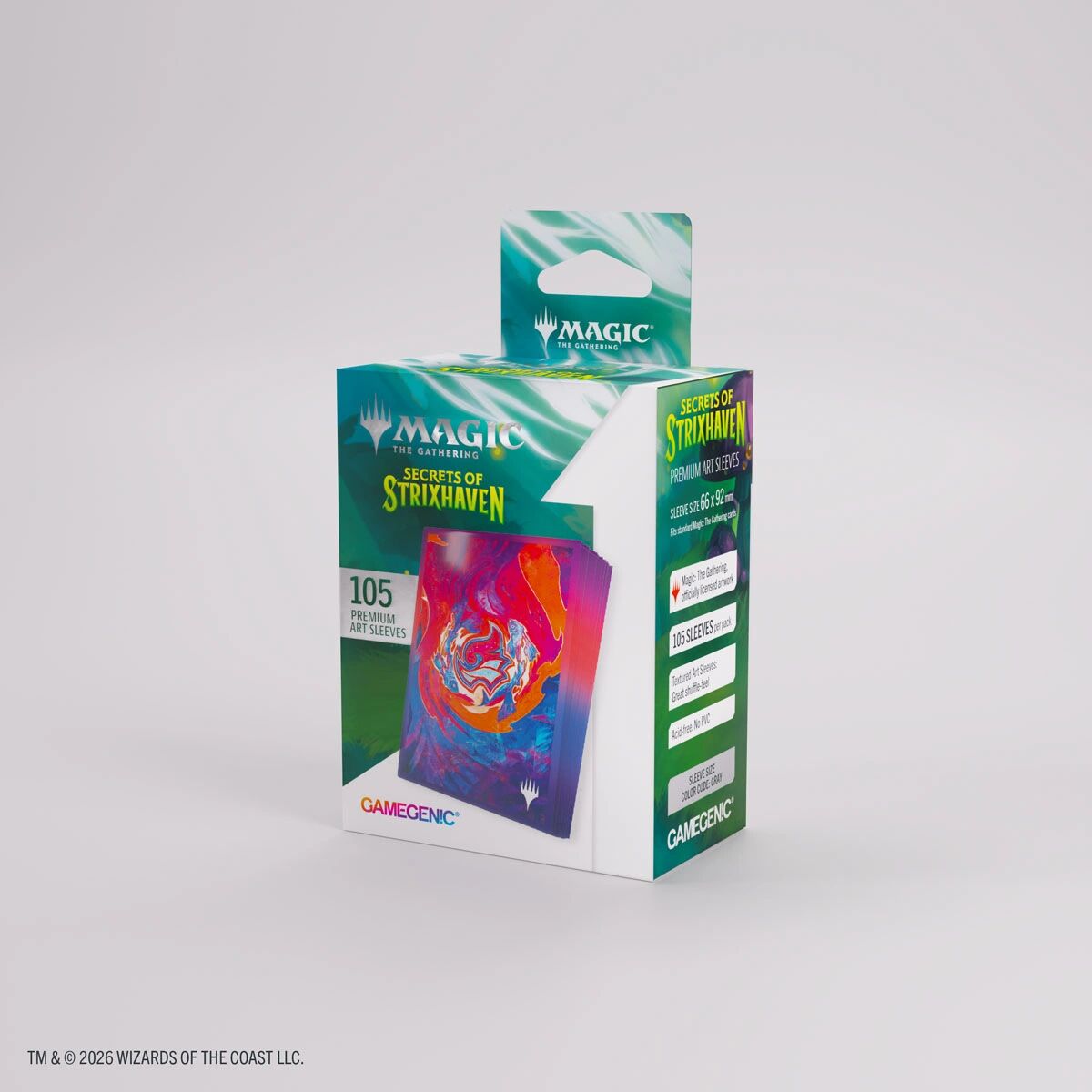 Gamegenic | Secrets of Strixhaven - Prismari | Premium Art Sleeves
