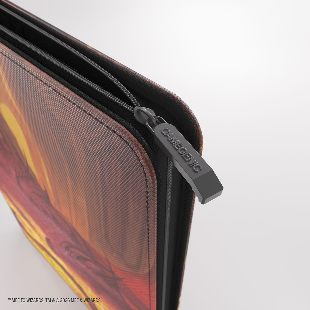 Gamegenic | MTG: The Hobbit - Smaug's Mox Amber |  Zip-Up Album 18-Pocket