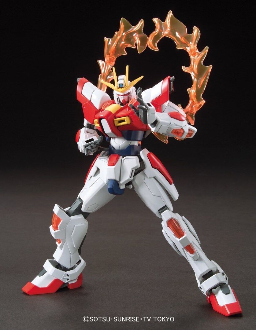Bandai | HGBF Build Buring Gundam | Gundam Build Fighters Try (1/144)